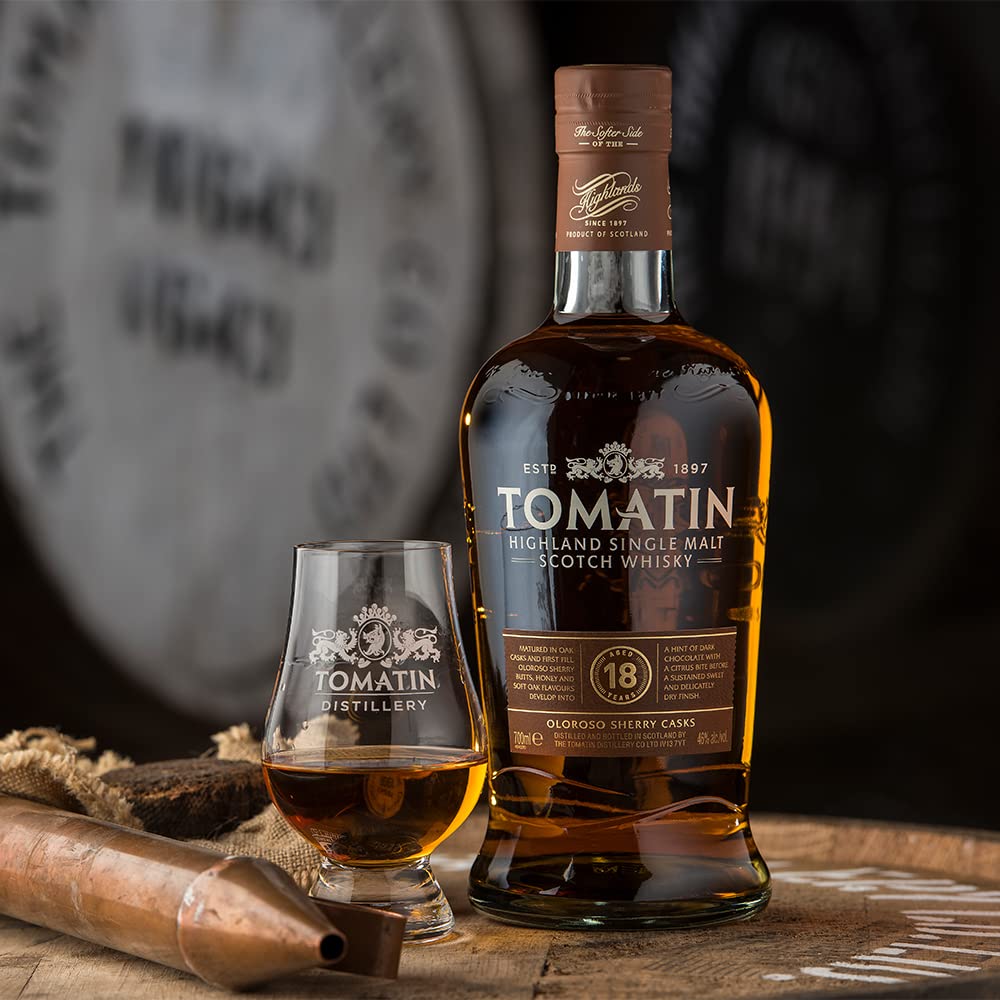 Tomatin 18 Year Old Highland Single Malt Scotch Whisky 46% alc/vol